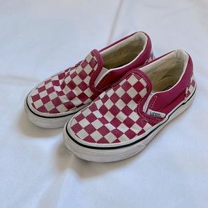 Toddler girl Vans size 10.5